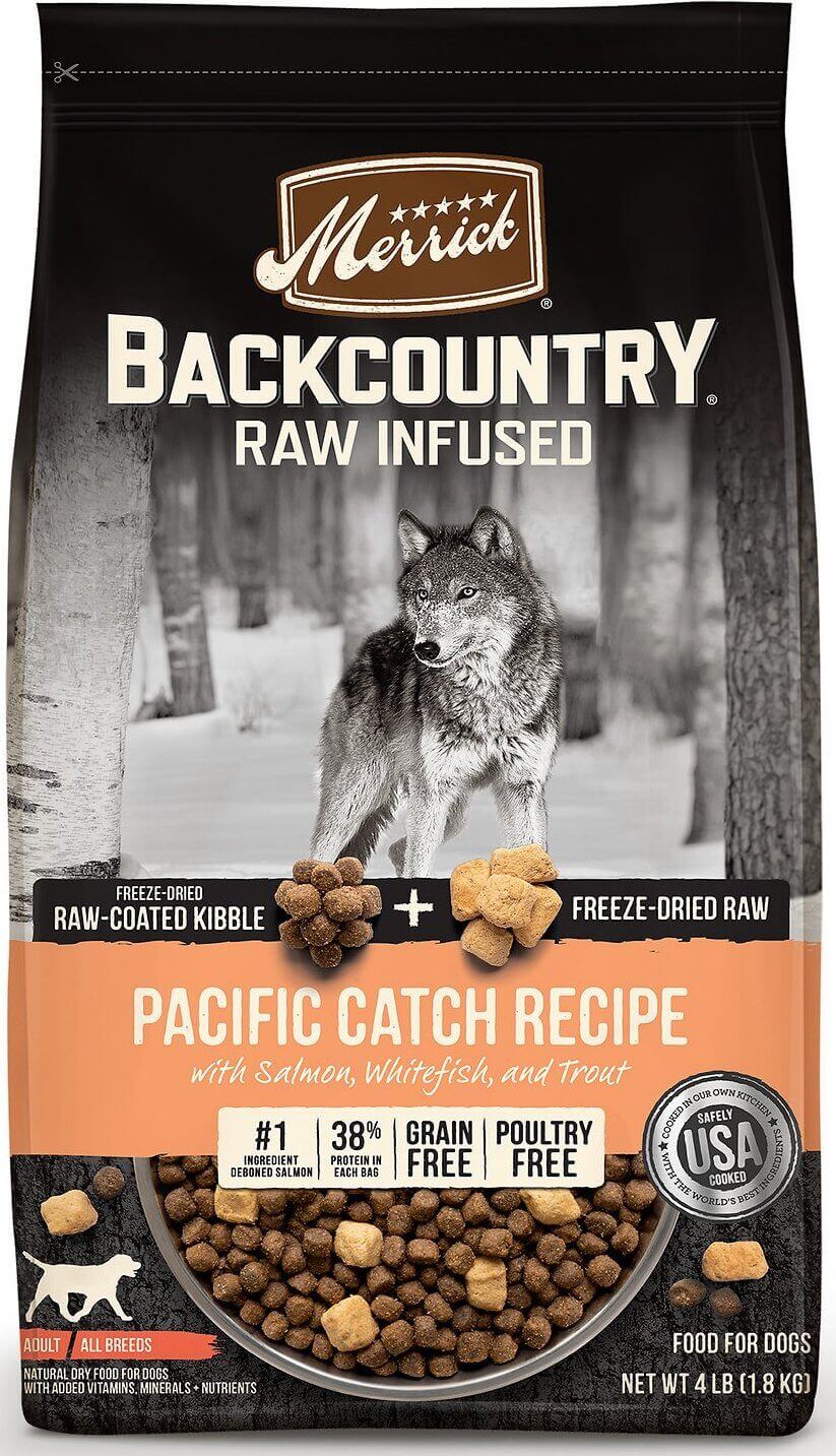 Merrick Backcountry Raw Infused Grain-Free Dog Food Review (Dry)