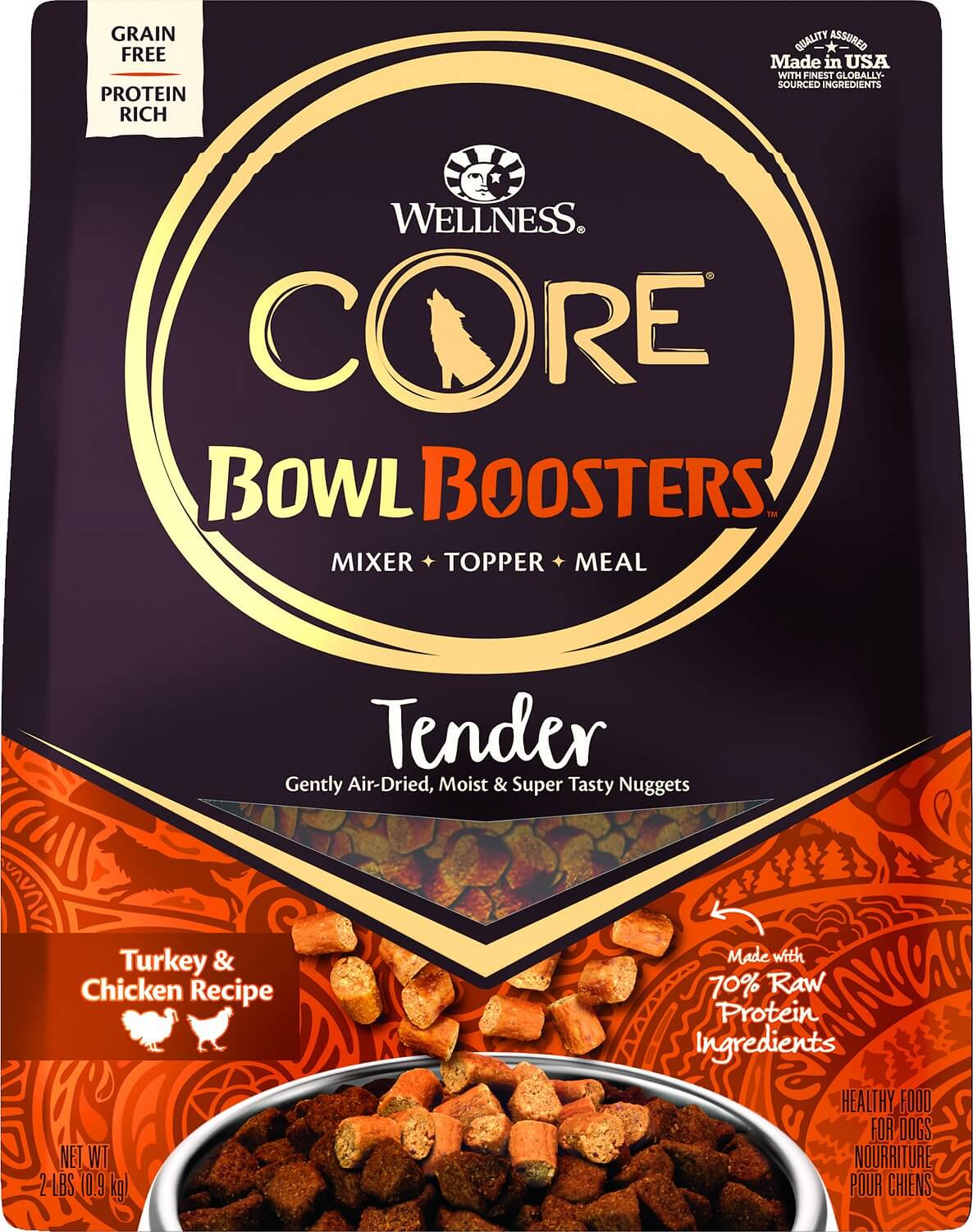 Wellness Core Bowl Boosters Dog Food Review (Dry)