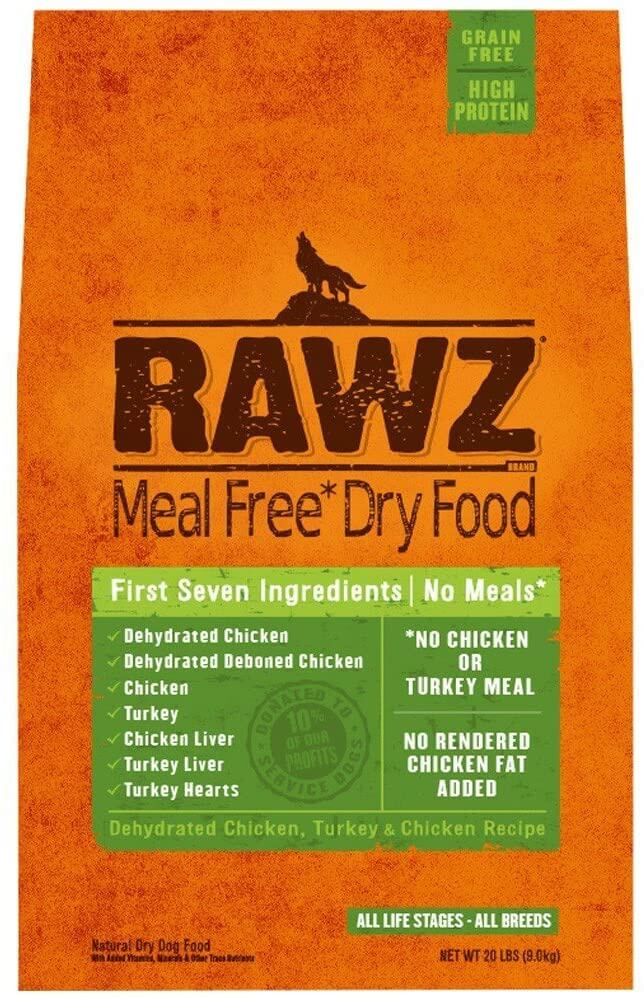 RAWZ Meal Free Dog Food Review (Dry)