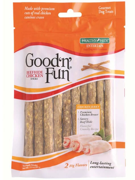 Good 'N' Fun Dog Treats Recall Package Front