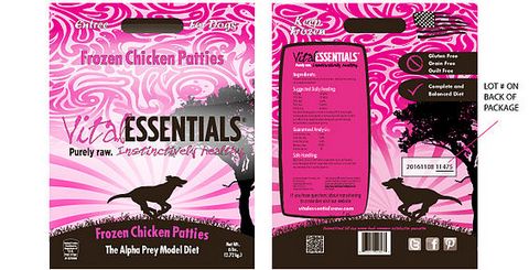 vital essentials frozen patties