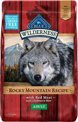 Blue Buffalo Wilderness Rocky Mountain Recipe Dog Food Review (Dry)
