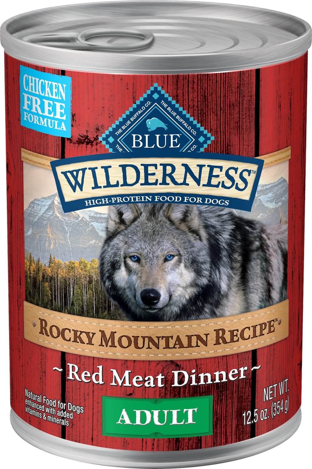 Blue Buffalo Wilderness Rocky Mountain Recipe Dog Food Review (Canned)