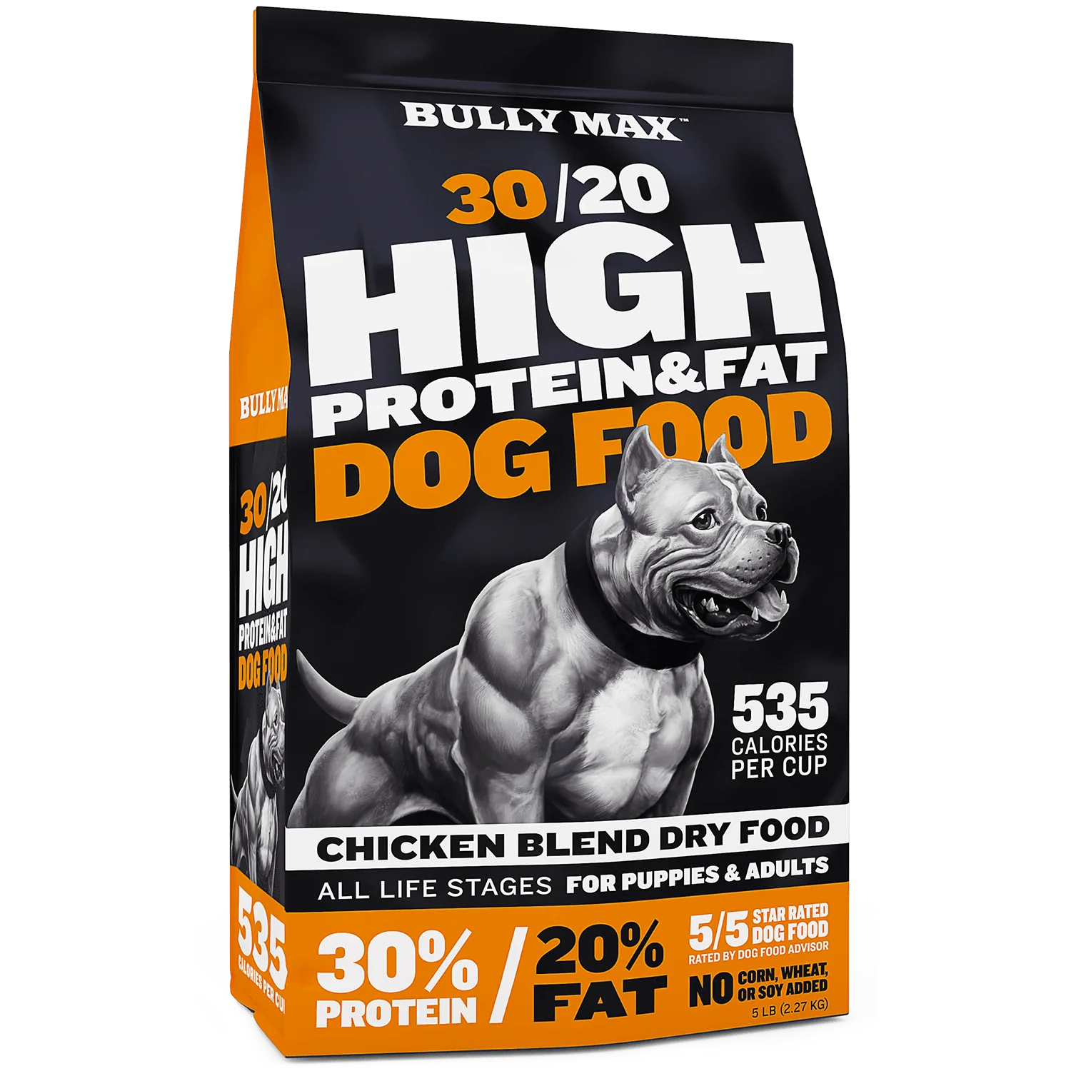 Bully Max 30/20 High Performance - Best Dog Food for English Bulldogs