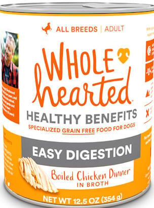 WholeHearted Grain Free Dog Food Review (Canned)