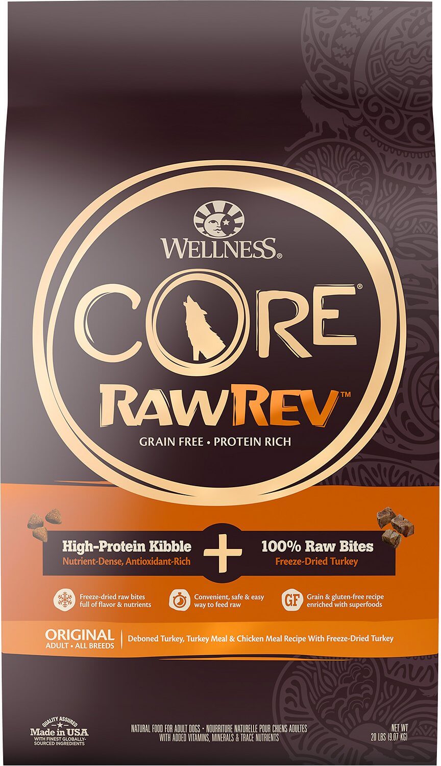 chewy wellness core dog food