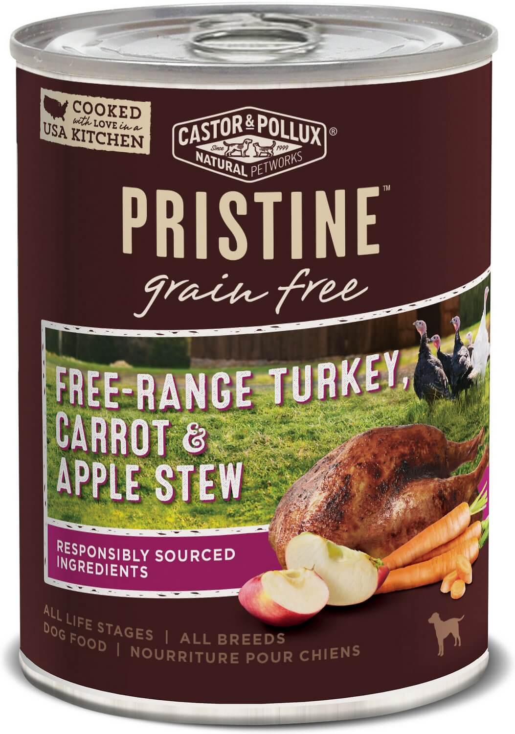 Castor and Pollux Pristine Grain Free Dog Food Review (Canned)