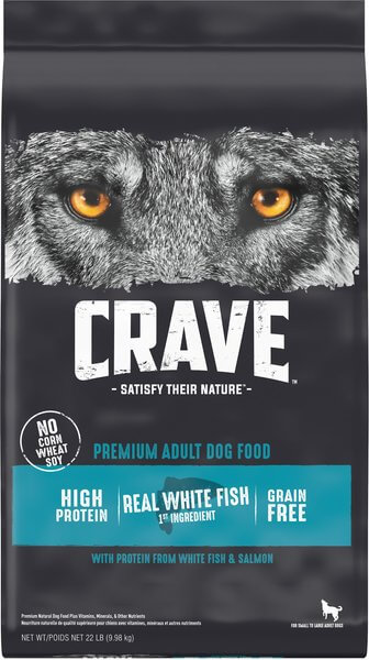 Crave High Protein White Fish & Salmon - Best Dog Food for Boxers