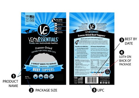 vital essentials raw dog food