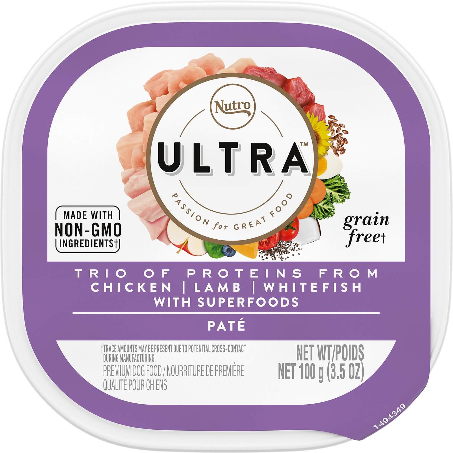 Nutro Ultra Grain-Free Dog Food Review (Tubs)