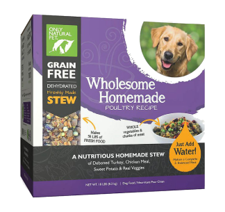 Only Natural Pet Wholesome Homemade Dog Food Review (Dehydrated)
