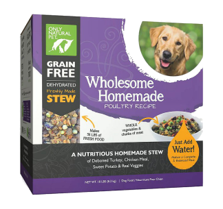 Only Natural Pet Wholesome Homemade Dog Food Review (Dehydrated)