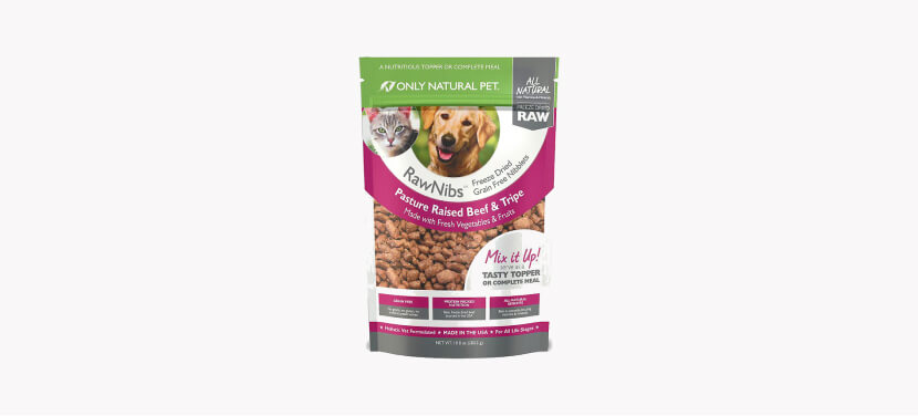 Only Natural Pet RawNibs Dog Food Review (Freeze-Dried)