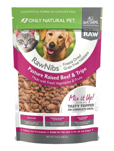 Only Natural Pet RawNibs Dog Food Review (Freeze-Dried)