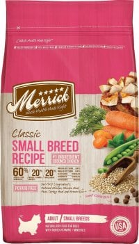 Merrick Classic Small Breed Dog Food - Best Dog Food for Small Dogs
