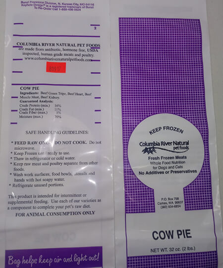 Columbia River Natural Pet Dog Food Recall | Dog Food Advisor