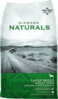 Diamond Naturals Large Breed Adult Chicken and Rice - Best Large Breed Dog Food