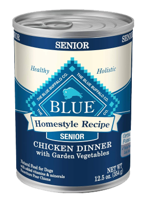 Blue Buffalo Homestyle Senior Wet Recipe - Best Senior Dog Food