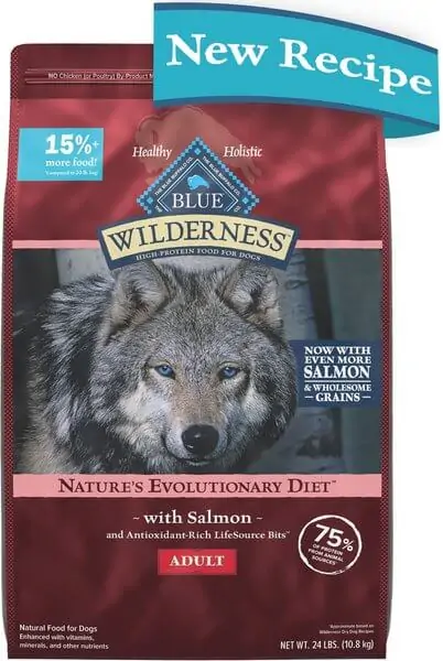 Blue Buffalo Wilderness Salmon Recipe - Best Dog Food for German Shepherds