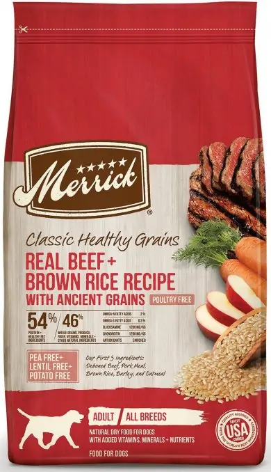 Merrick Classic - Best Dog Food with Grain
