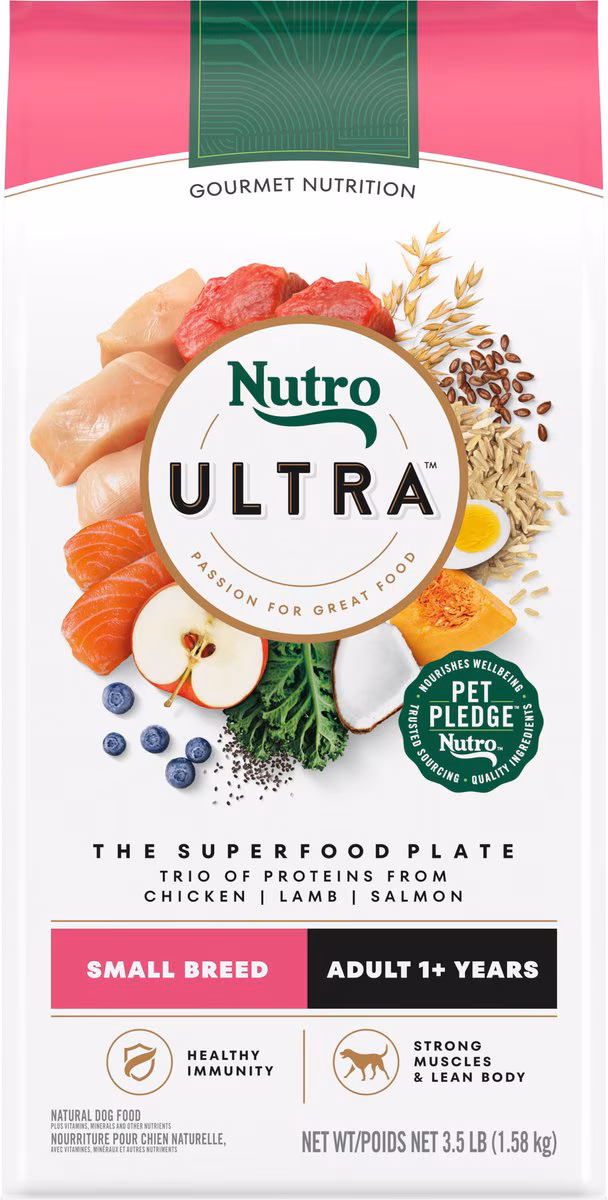 Nutro Ultra Small Breed - Best Dog Food With Grain