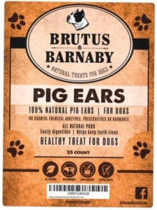 B & B Pig Ears 25 Count