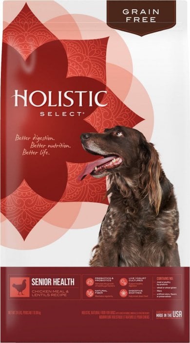 Holistic Select Senior Health - Best Dog Food for Golden Retrievers