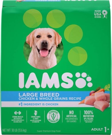Iams ProActive Health Large Breed Dog Food - Best Dog Food for Golden Retrievers