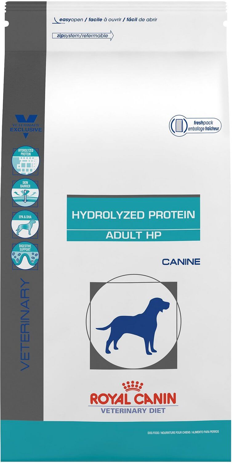 Royal Canin Veterinary Diets Hydrolyzed Protein Adult HP - Best Dog Foods for Allergies