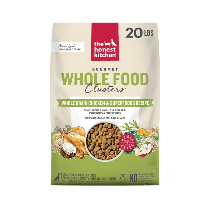 The Honest Kitchen Grain-Free Clusters Chicken Puppy Blend - Best Dog Food for Corgis