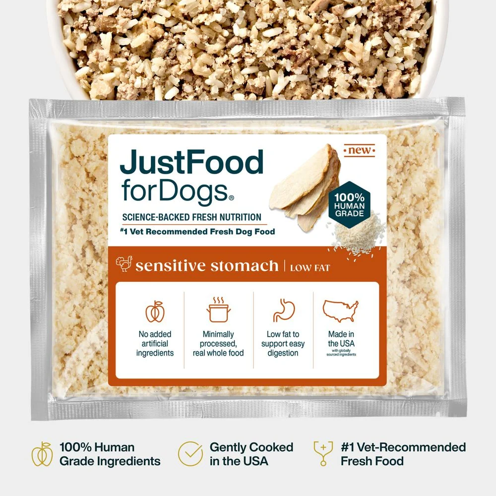 Just Food For Dogs Fresh Frozen Sensitive Stomach - Best Dog Food for Sensitive Stomachs 2026