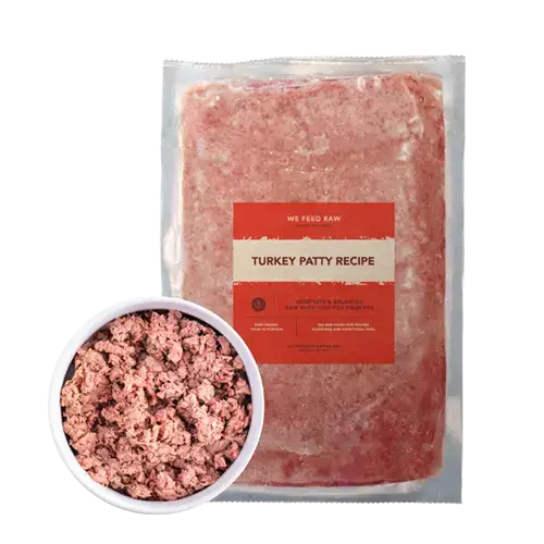 We Feed Raw Turkey Patties - Best Dog Food for Sensitive Stomachs