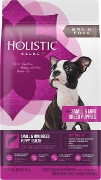 Holistic Select Grain Free Small and Mini Breed Puppy - Best Small Breed Puppy Foods