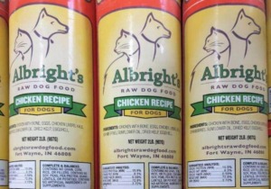 Albrights Raw Dog Food Chicken Recipe Recall