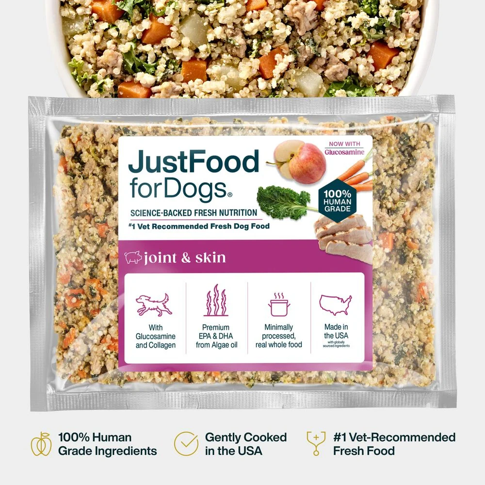 Just Food For Dogs Fresh Frozen Joint & Skin Support - Best Dog Food for Great Danes