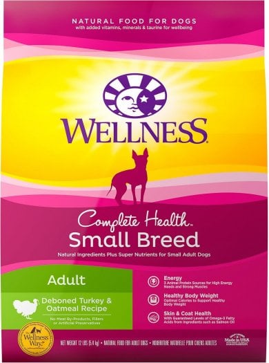 Wellness Complete Health Small Breed Adult - Best Dog Food for Chihuahuas