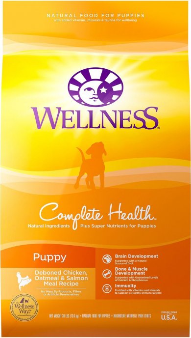 Best Food for French Bulldog Puppies: Wellness Complete Health Puppy - Best Dog Food for French Bulldogs