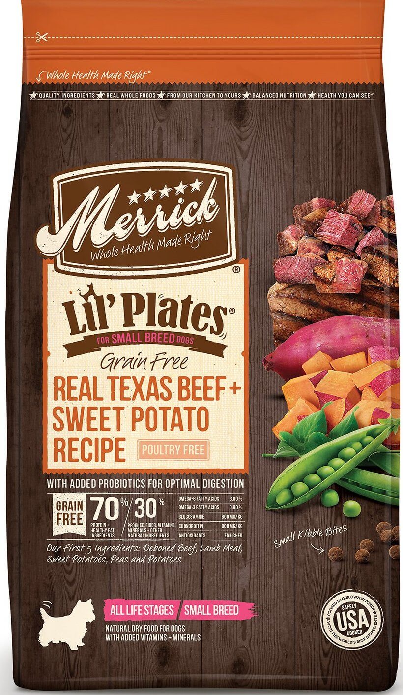 Merrick Lil' Plates Dry Dog Food Review Rating Recalls