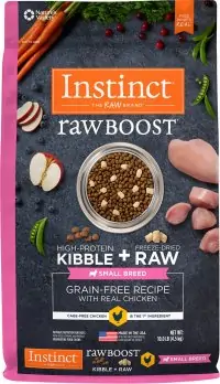 Best Dry Dog Food For Shih Tzus: Instinct Raw Boost Small Breed Real Chicken Recipe - Best Dog Food for Shih Tzus