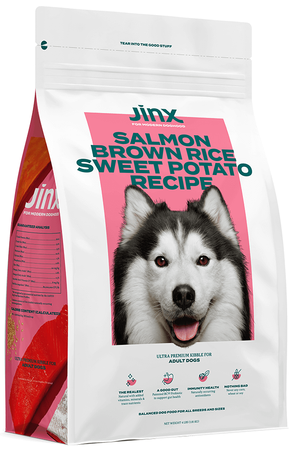 Jinx Salmon Brown Rice and Sweet Potato Recipe - Best Food for Mixed Breed Dogs