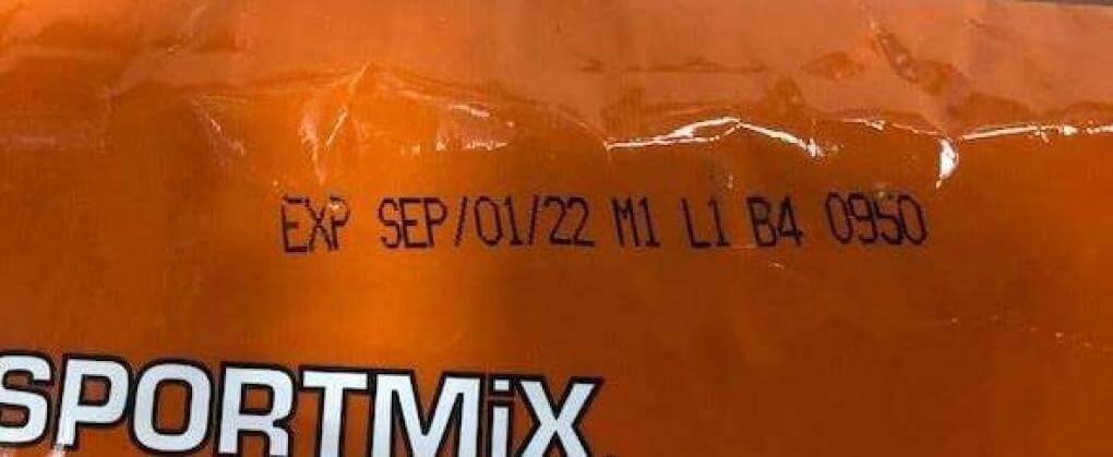 Midwestern Pet Food Recall Example of Lot Number Markings