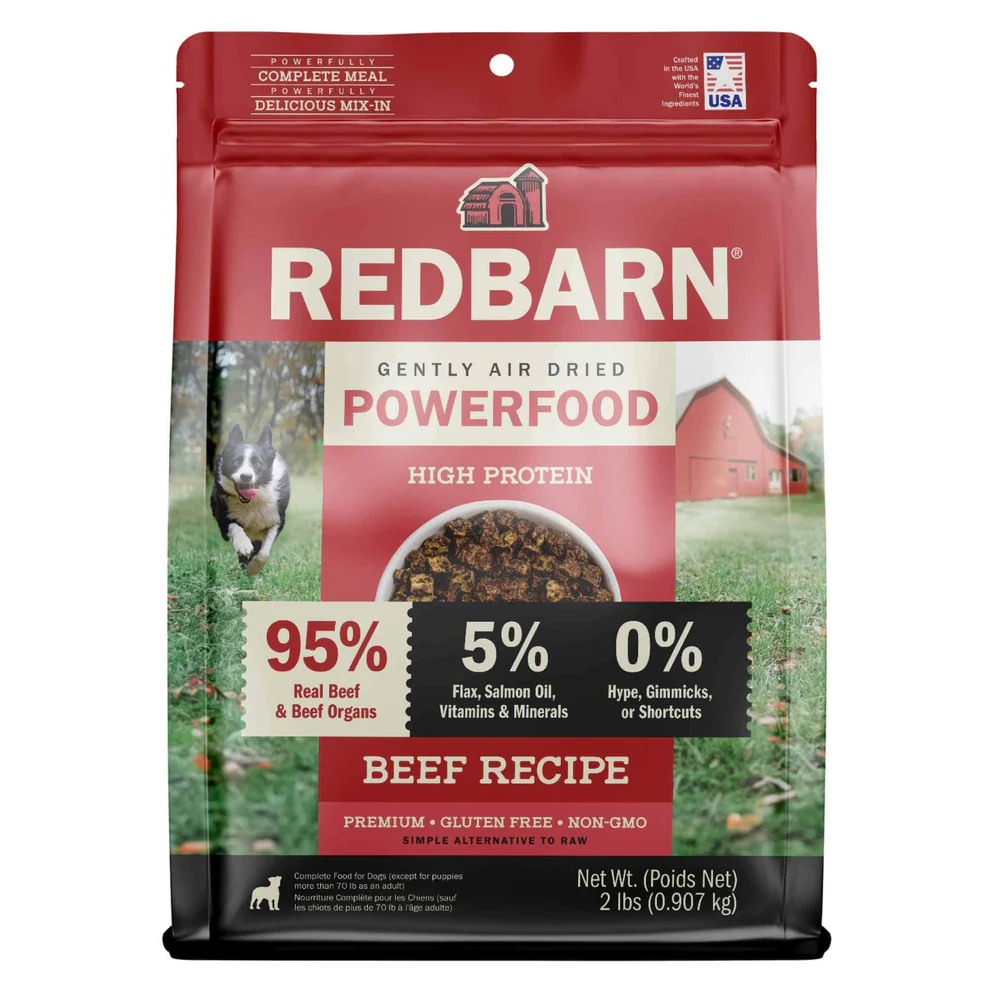 Redbarn Gently Air Dried Powerfood Dog Food Review (Air-Dried)