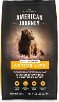 American Journey Active Life Formula - Best Dog Food for Yorkies