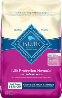 Blue Buffalo Life Protection Small Breed Senior - Best Dog Food for Yorkies