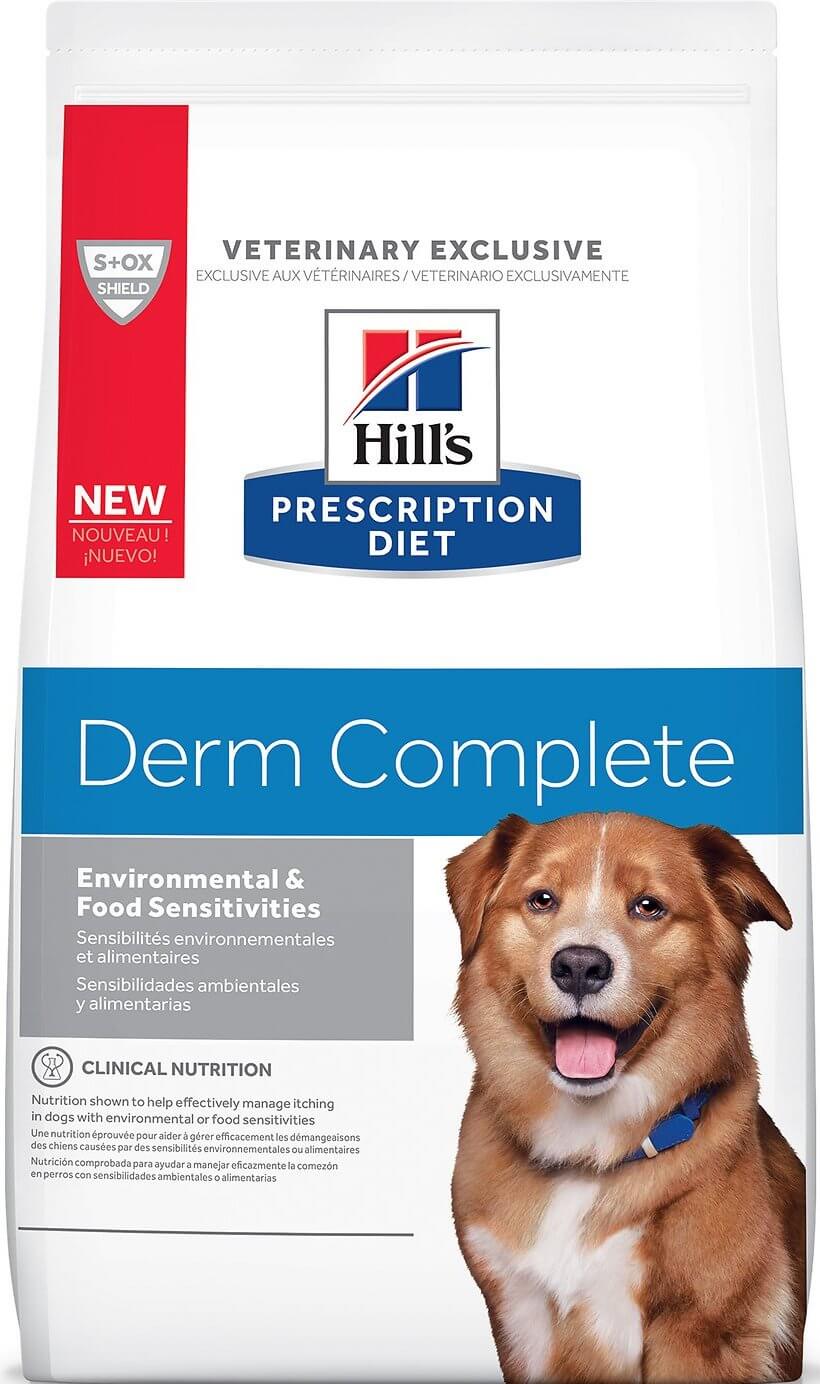 Hill’s Prescription Diet Derm Complete Dog Food Review (Dry)