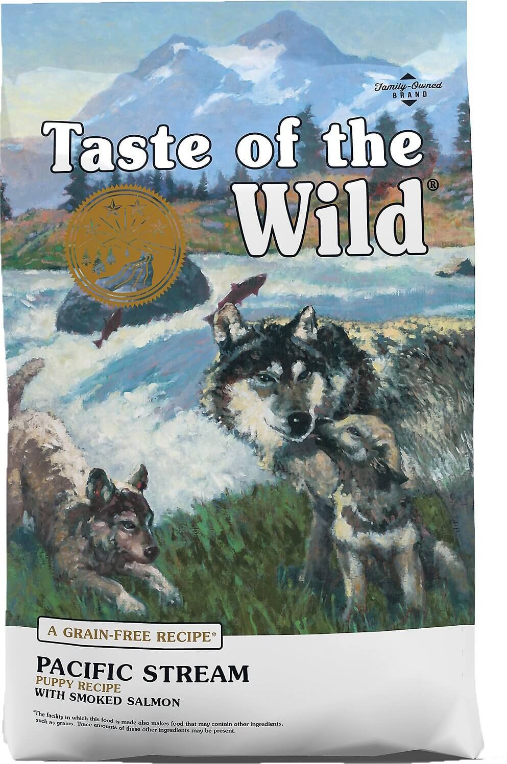 Taste of the Wild Pacific Stream Puppy Formula - Best Food for Mixed Breed Puppies