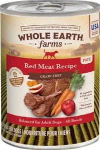 Whole Earth Farms Red Meat Recipe GF Wet Dog Food