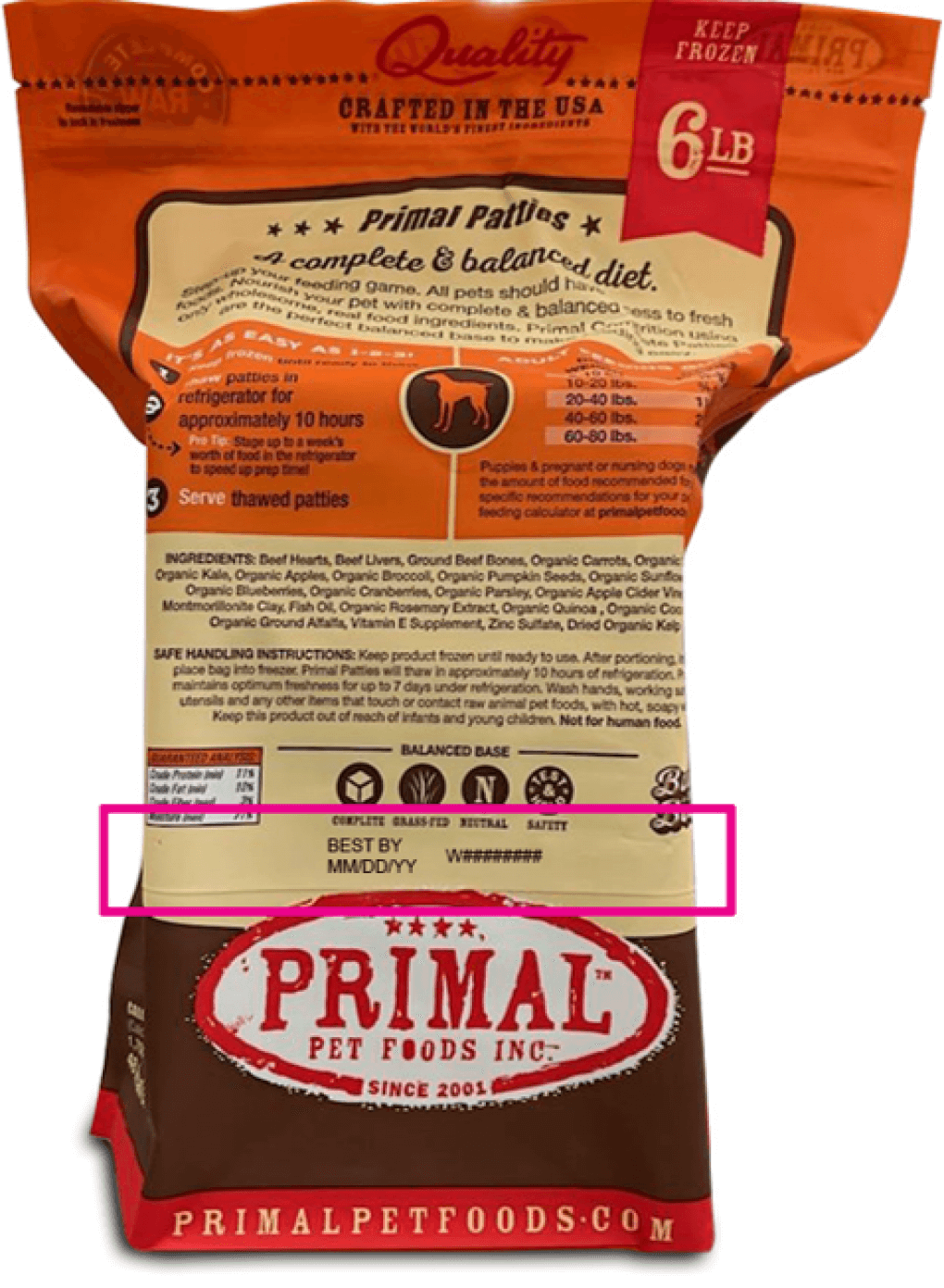 Primal Dog Food Recall of July 2022 DogFoodAdvisor