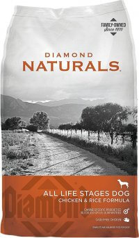 Diamond Naturals All Life Stages Chicken and Rice Formula - Best Natural Dog Food