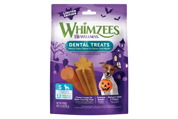 WHIMZEES by Wellness Halloween Dental Chews Natural Grain-Free Dental Dog Treats